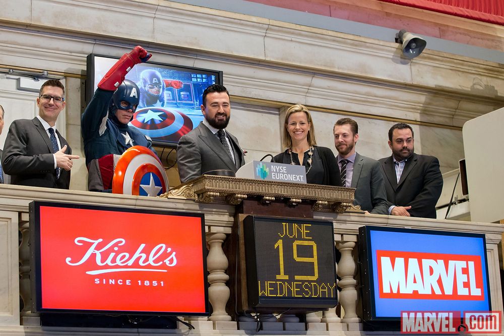 Ring the NYSE Opening Bell with Captain America & Kiehl's | News ...