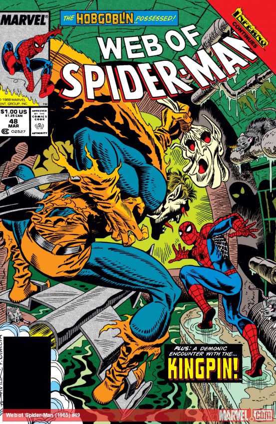 Web of Spider-Man (1985) #49