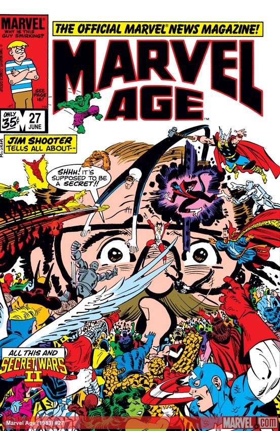Marvel Age (1983) #27