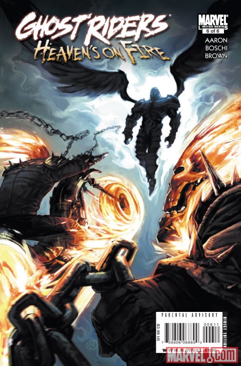 GHOST RIDERS: HEAVENS ON FIRE #6 Cover by Christian Nauck
