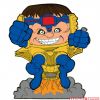 Concept art of the Marvel Super Hero Squad M.O.D.O.K. toy