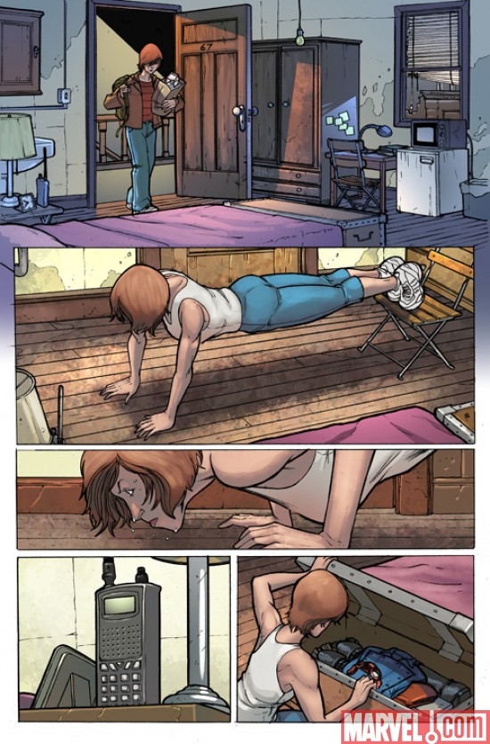 NOMAD: GIRL WITHOUT A WORLD #1 preview art by David Baldeon