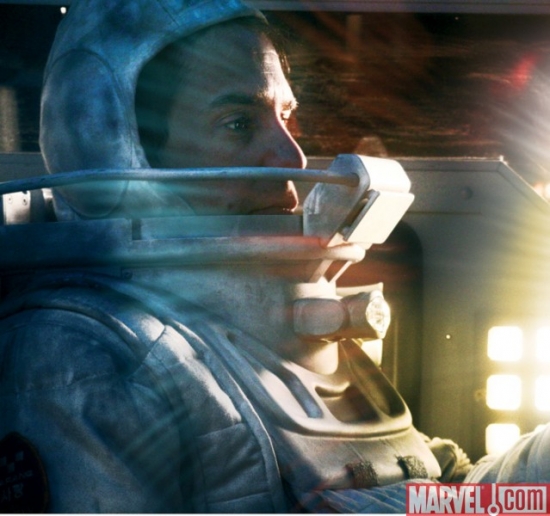 Actor Sam Rockwell in Space