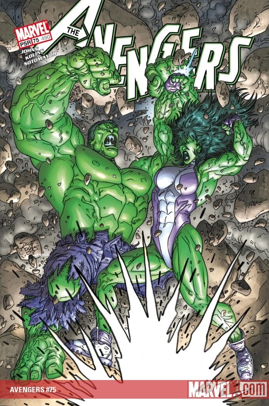 AVENGERS (2008) #75 COVER