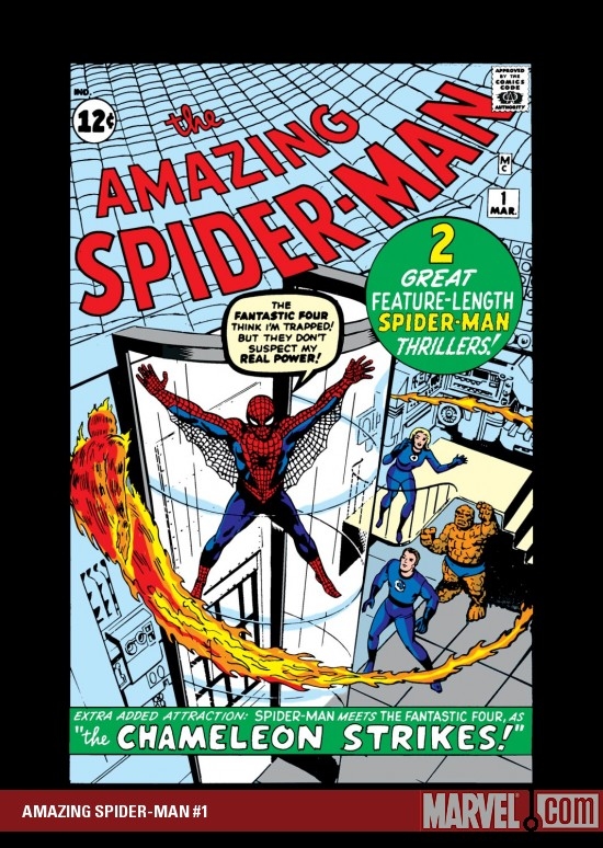 AMAZING SPIDER-MAN (2008) #1 COVER