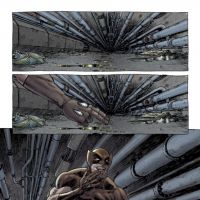 FRANKENCASTLE #19 preview art by Tony Moore 1