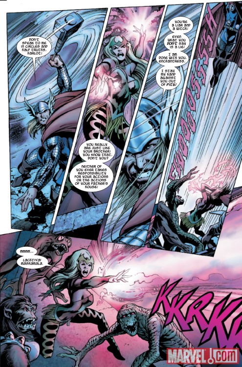 AVENGERS: PRIME #2 preview art by Alan Davis
