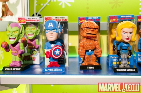 Marvel Toys at Funko Booth Toy Fair 2010