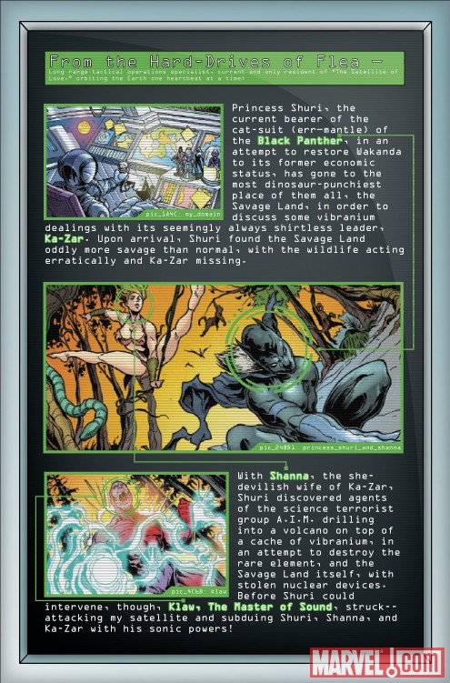 KLAWS OF THE PANTHER #2 recap page