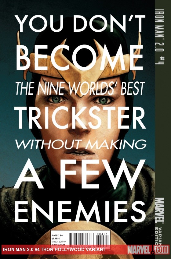 Iron Man 2.0 (2011) #4 (THOR HOLLYWOOD VARIANT)