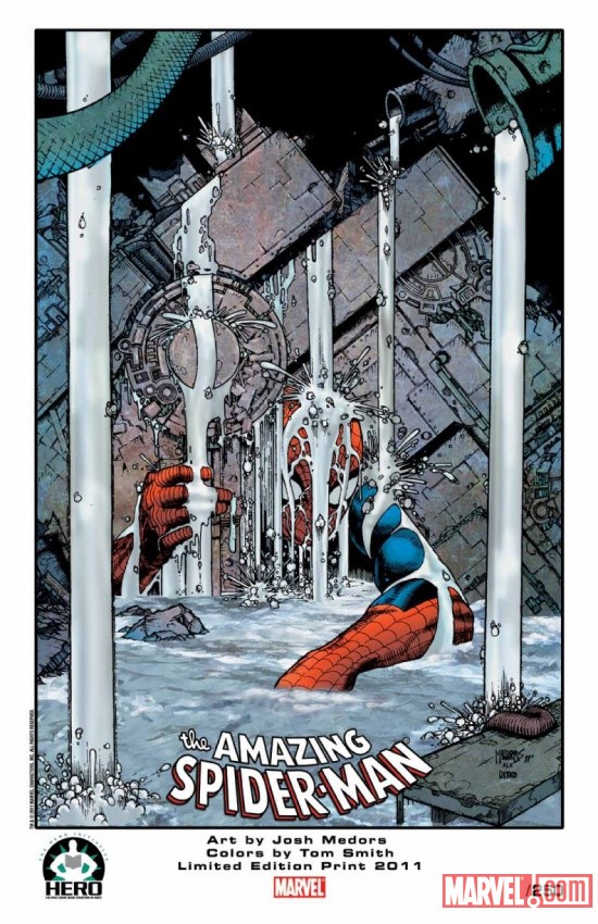 Josh Medors' Amazing Spider-Man #33 Limited Edition Print  