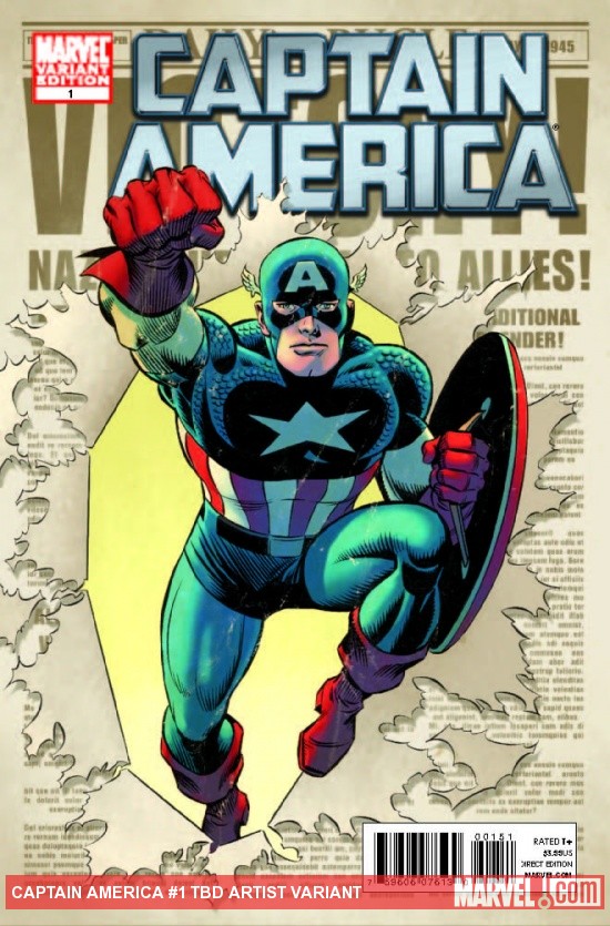 Captain America (2011) #1 John Romita Sr. Variant