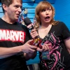 Hasbro Booth with Clayton and Lorraine Cink