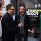 Director Joss Whedon and Executive Producer Jeremy Latcham at Gallery1988 in Los Angeles