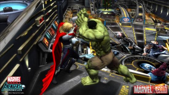 Screenshot from Marvel Pinball: Avengers Chronicles