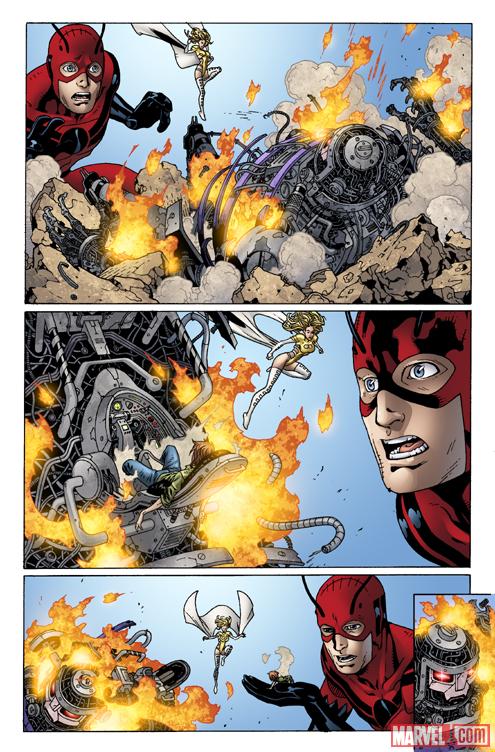 Avengers Academy #33 preview art by Timothy Green II