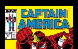 Captain America (1968) #341 Cover