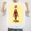 I Am Black Widow Print