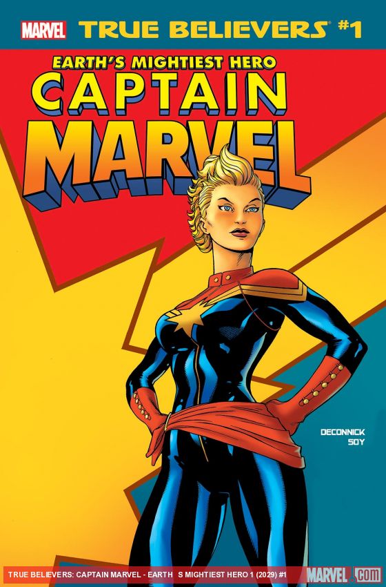 True Believers: Captain Marvel - Earth’s Mightiest Hero (2019)