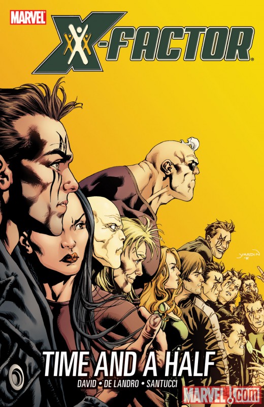 Image Featuring X-Factor Investigations, Darwin, Strong Guy, Multiple Man, M (Monet St. Croix), Longshot, Rictor