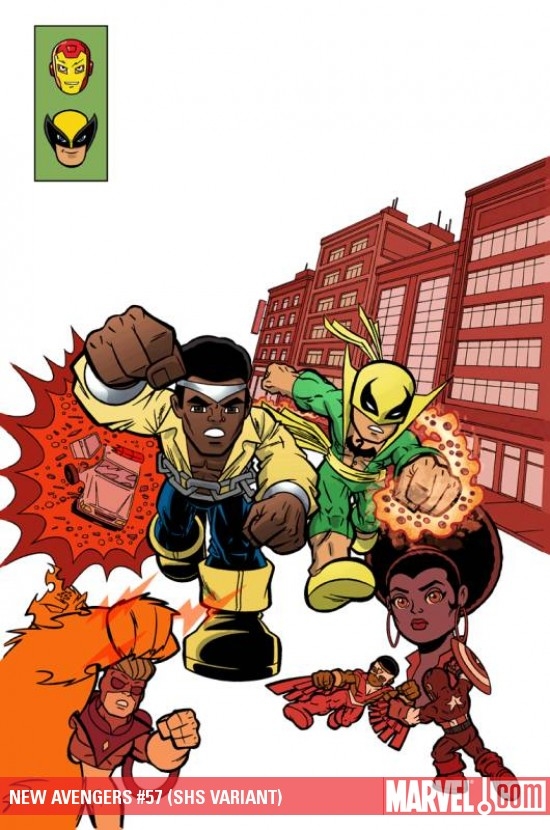 NEW AVENGERS #57 (SHS VARIANT)