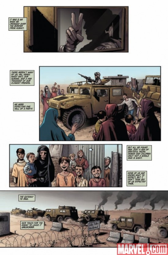 CAPTAIN AMERICA THEATER OF WAR: TO SOLDIER ON #1, page 1