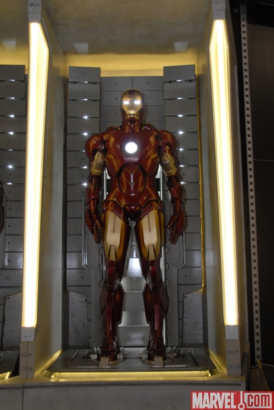 Iron Man Mark IV Armor Close Up