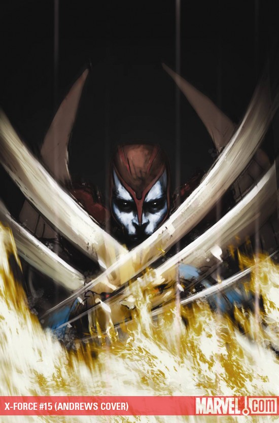 X-Force (2008) #15 (ANDREWS COVER)