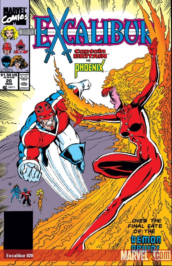 EXCALIBUR #20 COVER