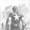 Captain America sketch by Alex Ross