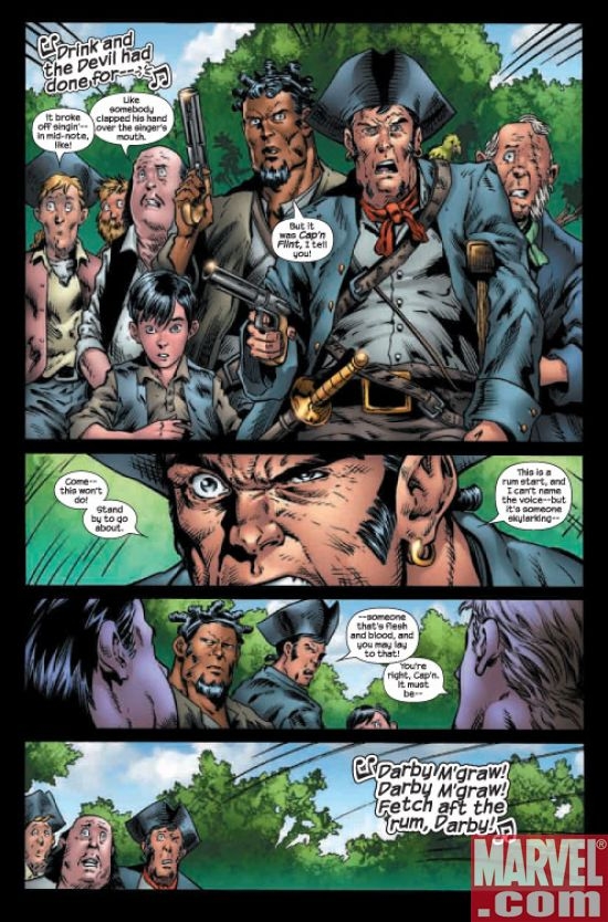 Marvel Illustrated: Treasure Island #6, page 1