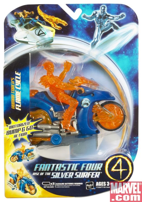 Human Torch Bump & Go in Package