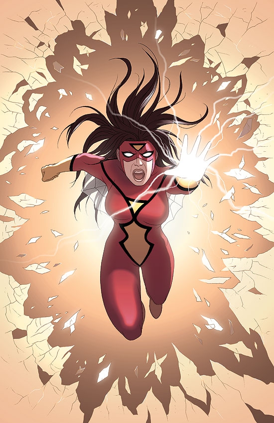 SPIDER-WOMAN: ORIGIN (2008) #5 COVER