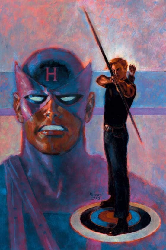 HAWKEYE (2004) #1 COVER