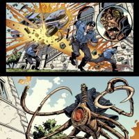 GORILLA MAN #1 preview art by Giancarlo Caracuzzo 2