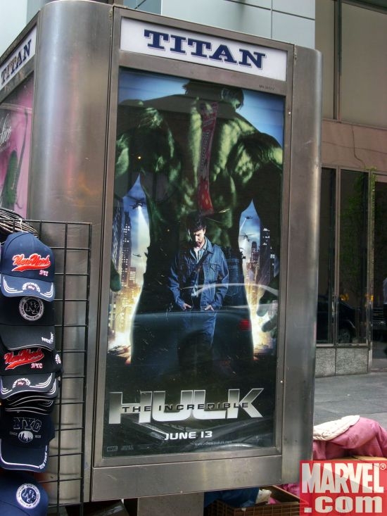 A poster at 48th St. & Broadway