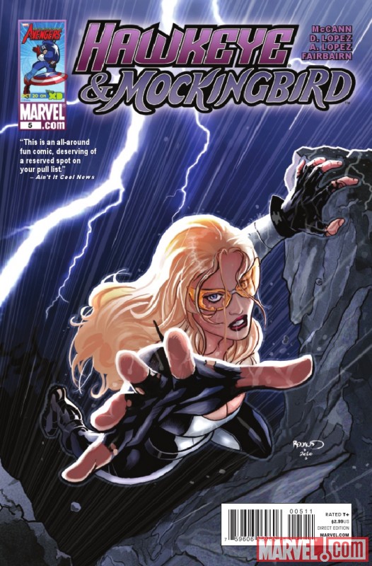 HAWKEYE AND MOCKINGBIRD #5 cover by Paul Renaud