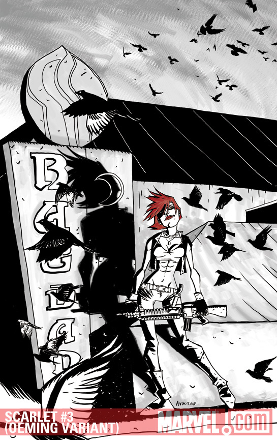 Scarlet (2010) #3 (OEMING VARIANT)