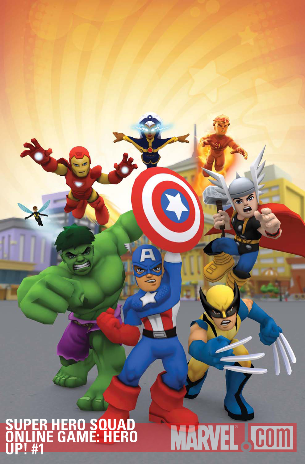 Super Hero Squad Online Game: Hero Up! (2011)