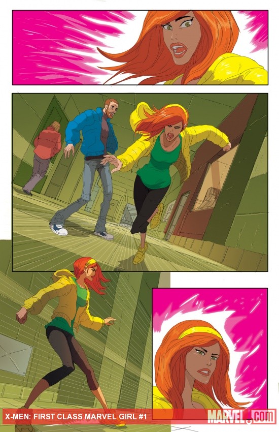 Marvel Girl #1 preview art by Nuno Plati