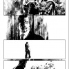 Iron Age #3 black and white preview art by Roberto De La Torre