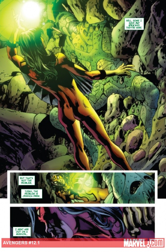 Avengers #12.1 preview art by Bryan Hitch
