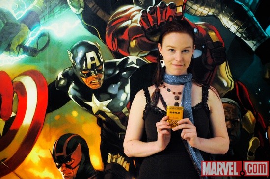 Marian Call Visits Marvel