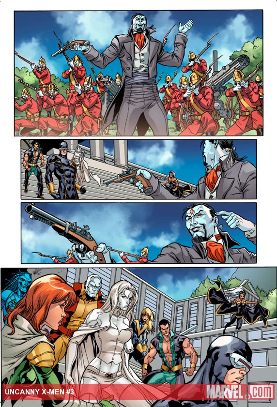 Uncanny X-Men (2011) #3 preview art
