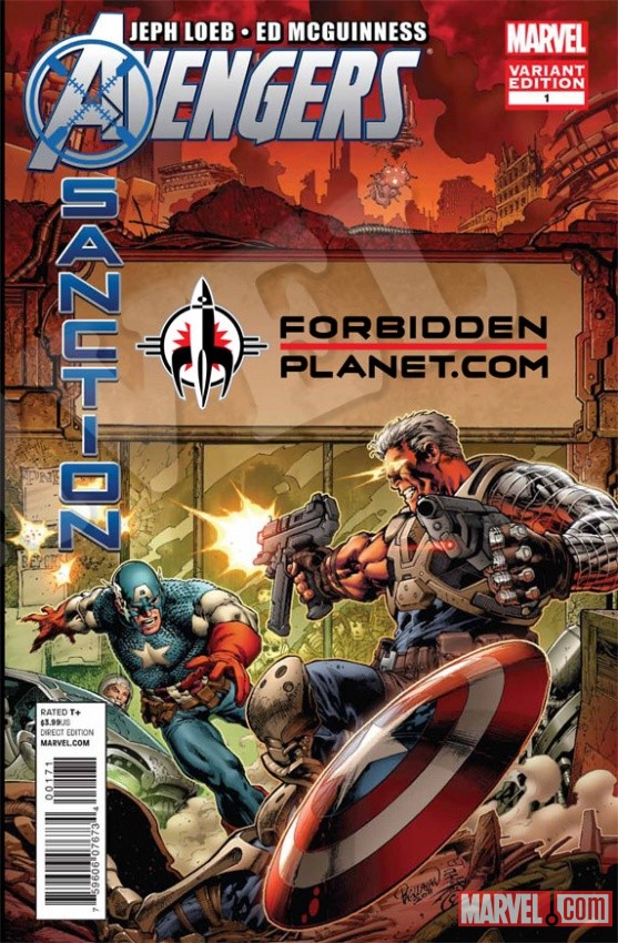 Avengers: X-Sanction #1 Forbidden Planet Variant