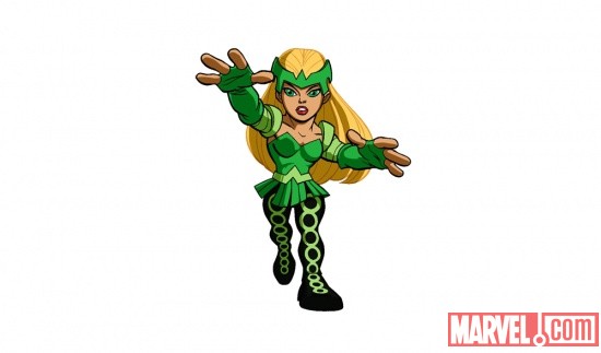 The Enchantress from The Super Hero Squad Show