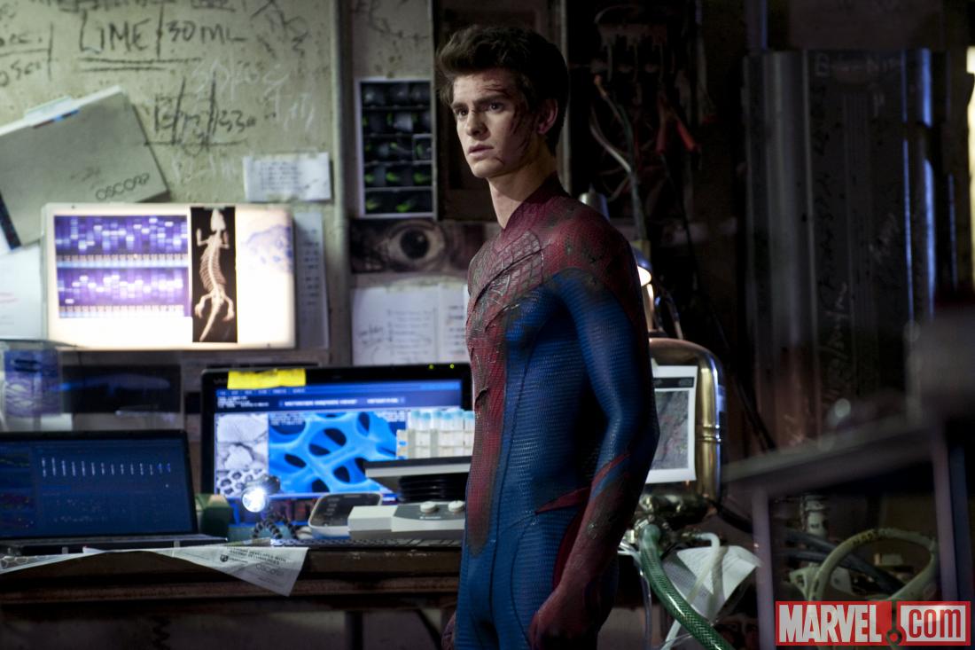 Andrew Garfield stars in The Amazing Spider-Man