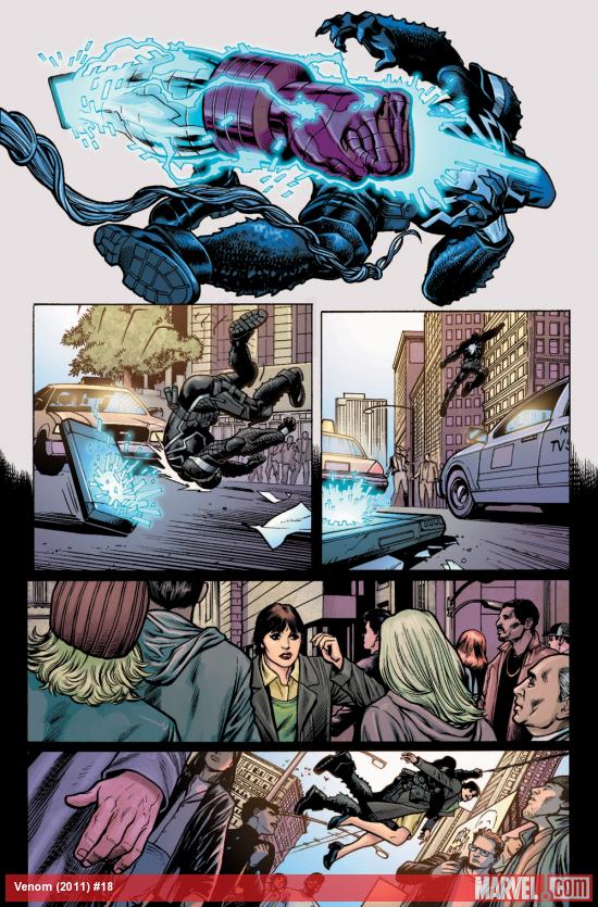 Venom #18 preview art by Lan Medina