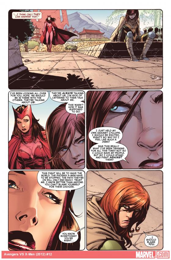 Avengers vs. X-Men #12 preview art by Adam Kubert