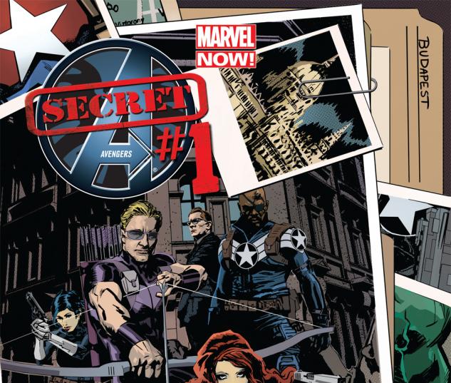 Secret Avengers (2013) #1 cover by Tomm Coker
